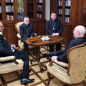 Kardinal Josip Bozanić primio predstavnike "Hill museum & manuscript library"